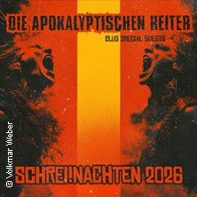 The Horsemen of the Apocalypse - SCHREI!NACHTEN 2026, © links im Bild The Horsemen of the Apocalypse - SCHREI!NACHTEN 2026, © links im Bild