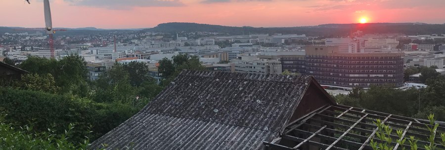 Ausblick Gastst&auml;tte Distelfarm