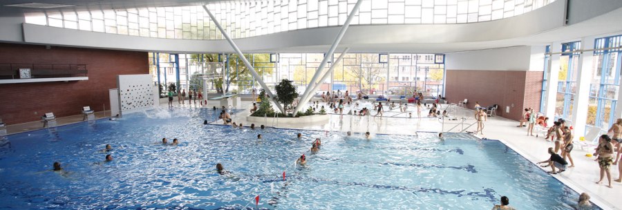 Swimming pool in the Leo Vetter pool, © Stuttgarter Bäder