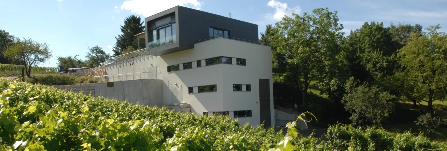 Gravitationskelter, © Weingut Kusterer Gravitationskelter, © Weingut Kusterer