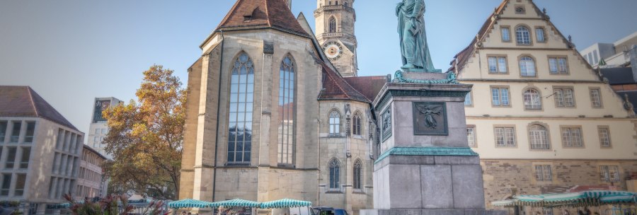 Schillerplatz Stuttgart, © SMG Martina Denker