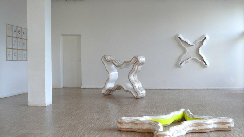 Ausstellung in der Galerie Gedok, &copy; Renate Maucher
