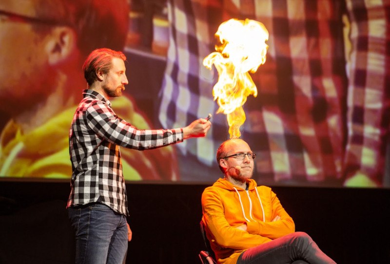 Sciencebusters - Global Warming Party 2026 - Science Busters retten endlich das Klima, &copy; Renitenztheater Stuttgart e.V.