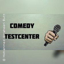 Comedy Testcenter - Moderator: Mohammed Ibraheem Butt, © links im Bild Comedy Testcenter - Moderator: Mohammed Ibraheem Butt, © links im Bild