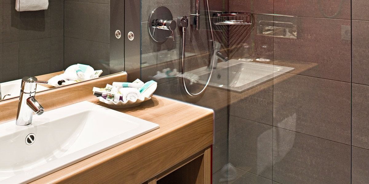 Badezimmer, © Mercure Stuttgart Airport Messe Badezimmer, © Mercure Stuttgart Airport Messe