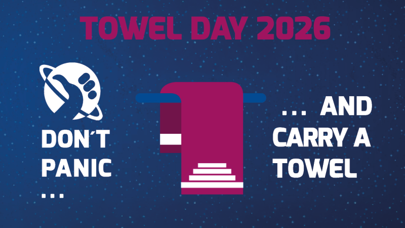 Towel Day 2026, &copy; Planetarium Stuttgart