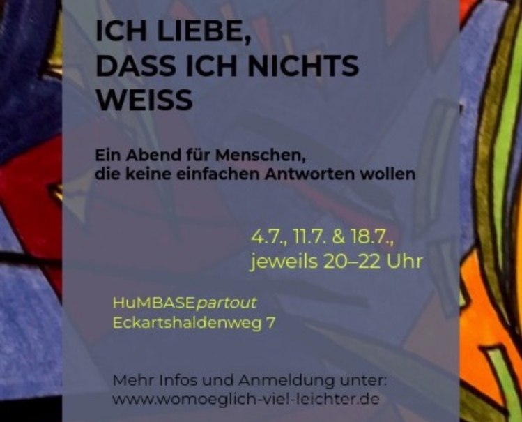 Veranstaltungsflyer, © Wolf Jakob Sada Sachs