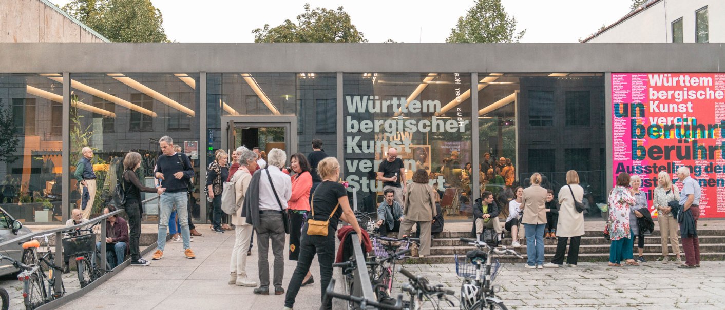 Eröffnung der Ausstellung der Künstler:innenmitglieder "Unberührt Berührt"., © Florian Model