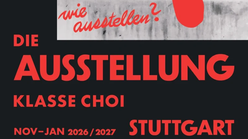 Plakat DIE AUSSTELLUNG, &copy; Elisabeth Spengler Castillo