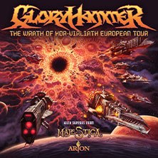 Gloryhammer - 5th Album Release Tour 2026, © links im Bild Gloryhammer - 5th Album Release Tour 2026, © links im Bild