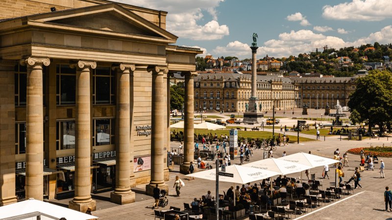 K&ouml;nigstra&szlig;e Stuttgart, &copy; Stuttgart-Marketing GmbH, Sarah Schmid