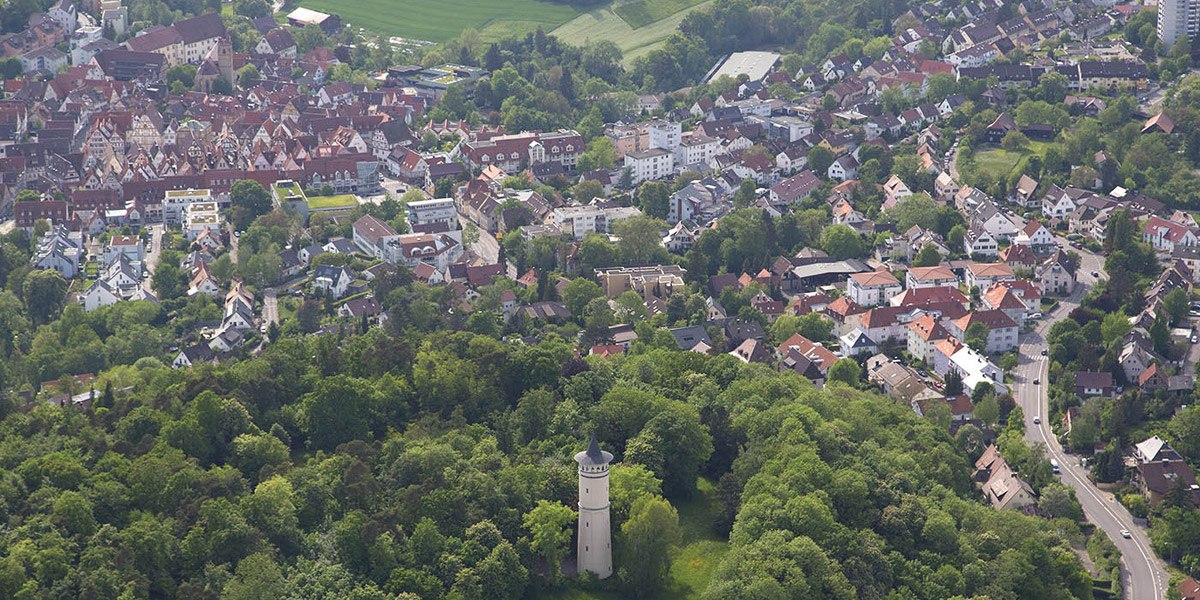Leonberg from the air, © Achim Mende Leonberg from the air, © Achim Mende