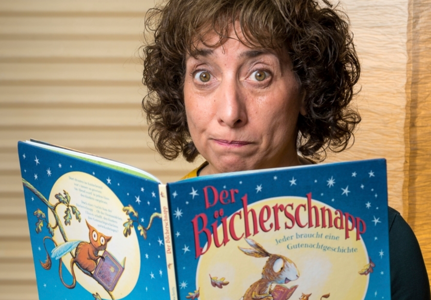 Der B&uuml;cherschnapp, &copy; &Agrave;ngels Capell