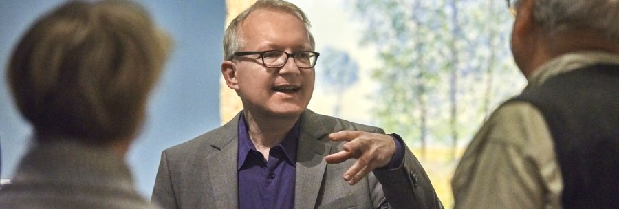 Curator's tour with Dr. Christofer Conrad., &copy; STAATSGALERIE     STUTTGART