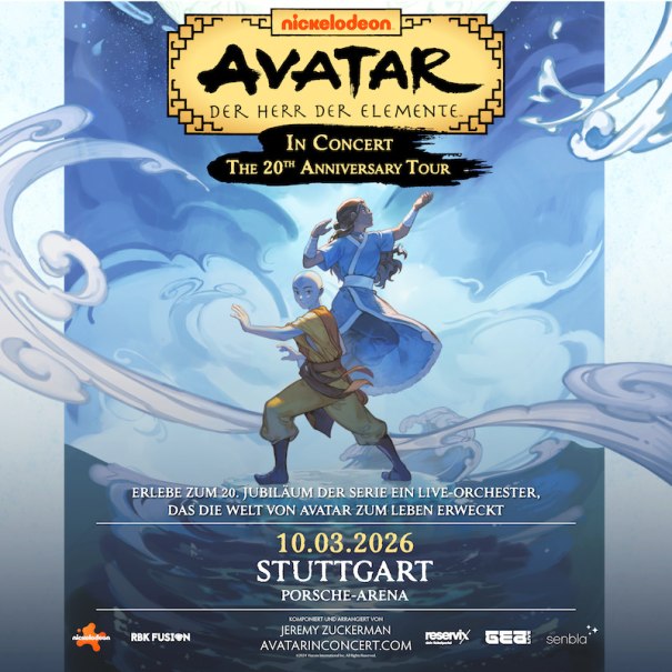 AVATAR: Der Herr der Elemente in Concert, © Music Circus Concertbüro GmbH & Co. KG