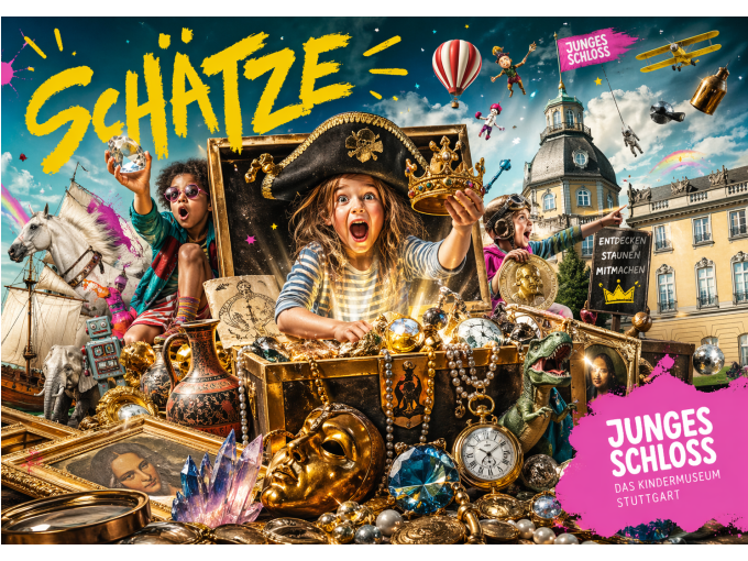 Schätze | Eintritt Kindermuseum Junges Schloss, © Landesmuseum Württemberg Schätze | Eintritt Kindermuseum Junges Schloss, © Landesmuseum Württemberg