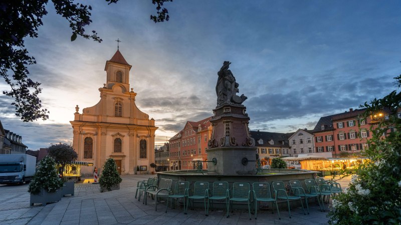 Ludwigsburg Marktplatz, © SMG, Martina Denker