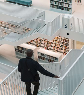 Stadtbibliothek Stuttgart am Mailänder Platz, © Stuttgart-Marketing GmbH, WP Steinheisser