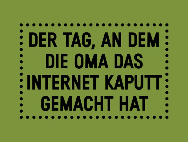 Der Tag, an dem die Oma das Internet kaputt gemacht hat, © Württembergische Staatstheater Stuttgart Der Tag, an dem die Oma das Internet kaputt gemacht hat, © Württembergische Staatstheater Stuttgart