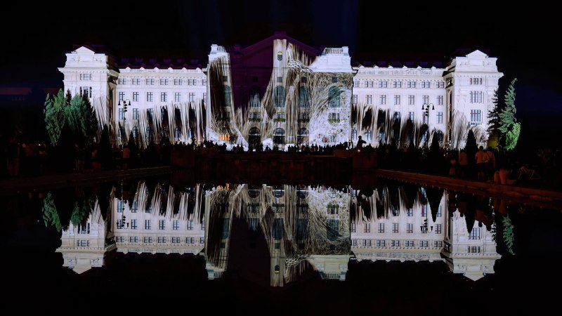 Was ist Projektion Mapping, &copy; Laszl&oacute; Zsolt Bordos