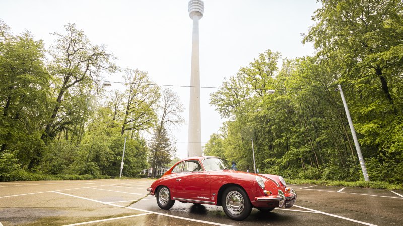 Porsche SWR Fernsehturm, © SMG, Sarah Schmid / SWR Fernsehturm