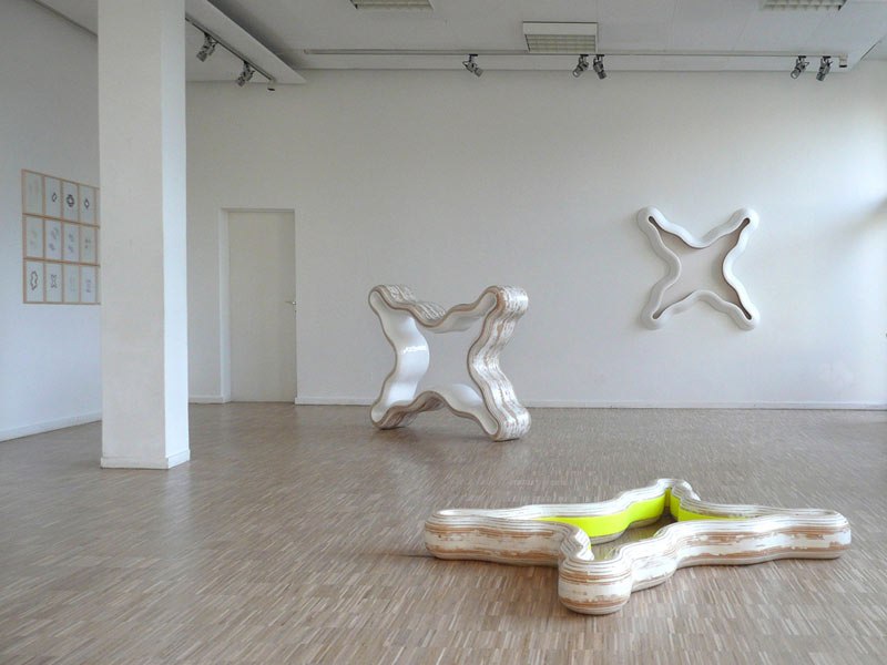 Ausstellung in der Galerie Gedok, &copy; Renate Maucher