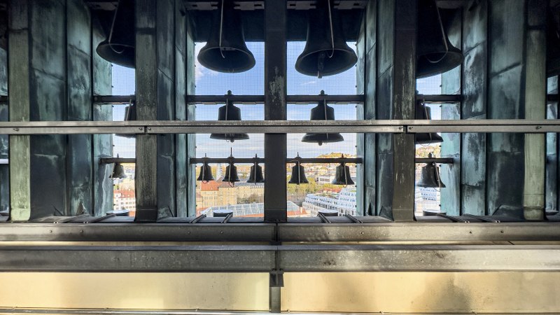 Wer den Glocken ganz nah sein möchte, muss den Stuttgarter Rathausturm 172 Stufen hinaufsteigen., © Stadt Stuttgart/Dominik Thewes