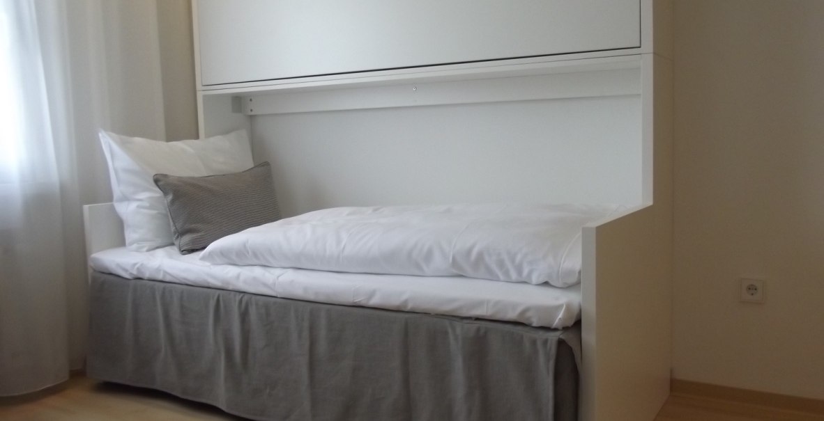 Longstay Room with foldaway bunk bed, © Hotel am Engelberg