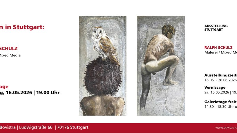 Ausstellung Ralph Schulz in Stuttgart, &copy; Ralph Schulz | Galerie Bovistra