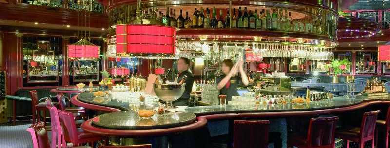 Piano Bar at the Maritim Hotel in Stuttgart