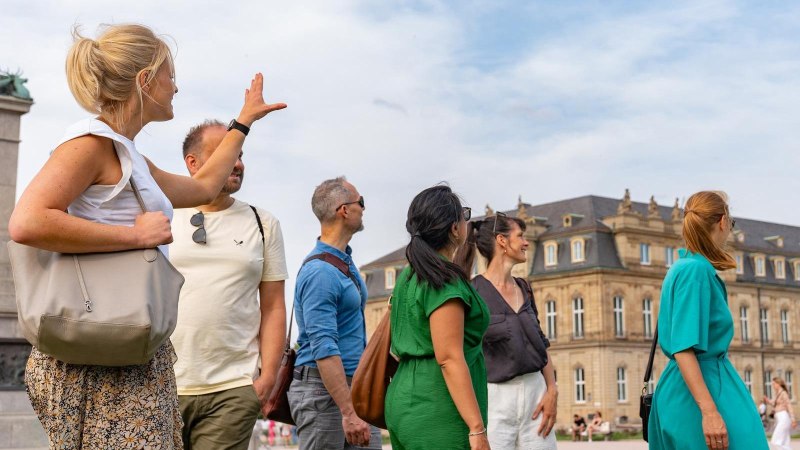 Stadtf&uuml;hrung in Stuttgart, &copy; Stuttgart-Marketing GmbH, Martina Denker