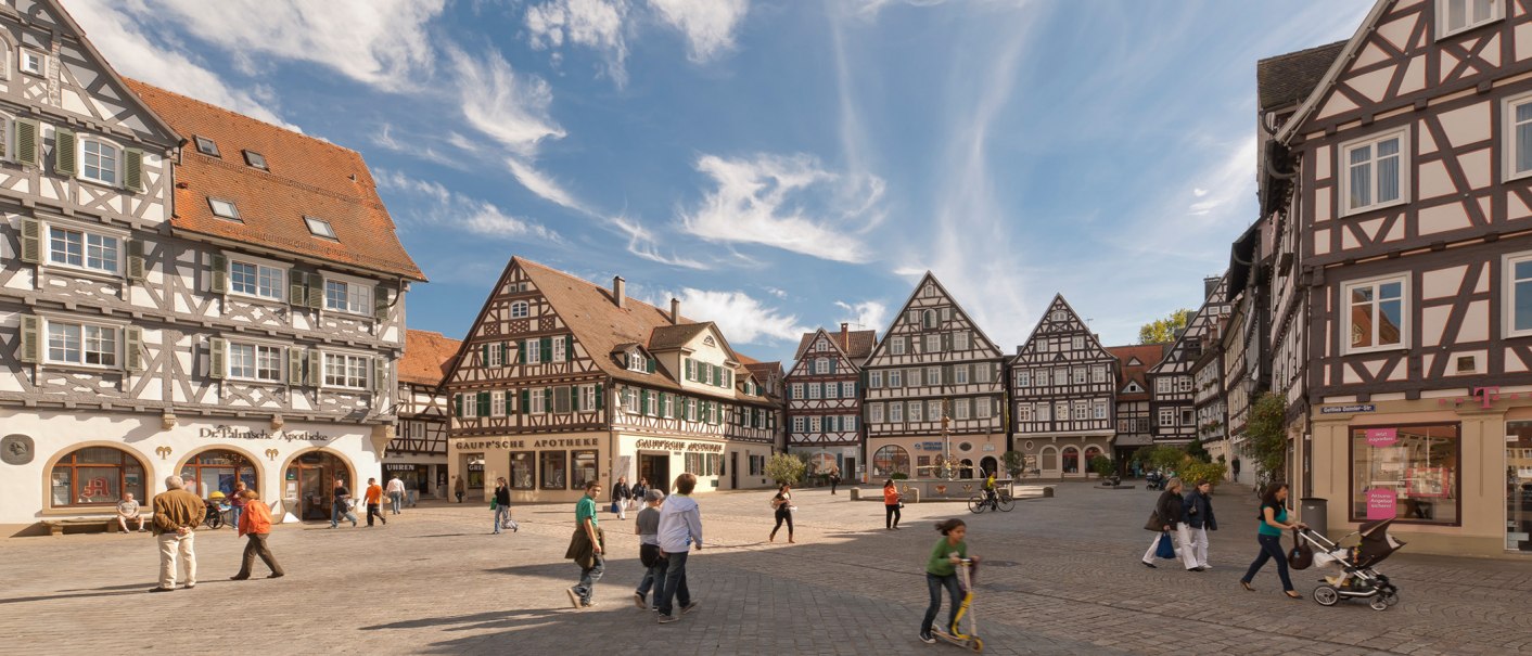 Market place, Schorndorf, © Oswald-Fotodesign