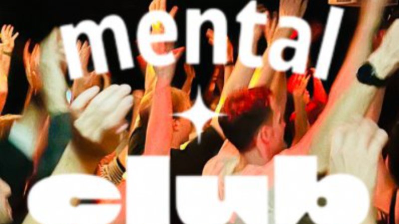Eine lebhafte Clubszene mit tanzenden Menschen und dem Schriftzug 'mental club' im Vordergrund., © Mental Club Eine lebhafte Clubszene mit tanzenden Menschen und dem Schriftzug 'mental club' im Vordergrund., © Mental Club