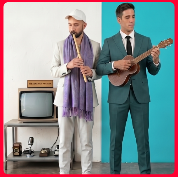 Shlomi Moto Wagner und Tayfun Guttstadt, © Aboutpop Shlomi Moto Wagner und Tayfun Guttstadt, © Aboutpop
