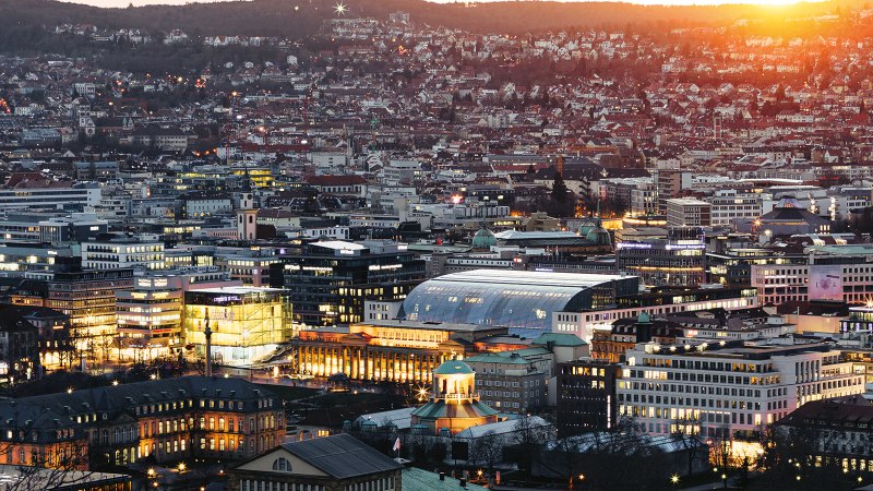 Abendd&auml;mmerung , &copy; SMG, Cornelius Bierer 