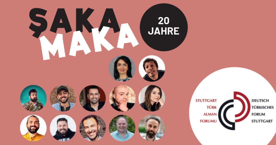 Collage von K&uuml;nstler*innen des ŞAKA MAKA Events zum 20-j&auml;hrigen Jubil&auml;um, pr&auml;sentiert vom Deutsch-T&uuml;rkischen Forum Stuttgart., &copy; K&uuml;nstler/Veranstalter