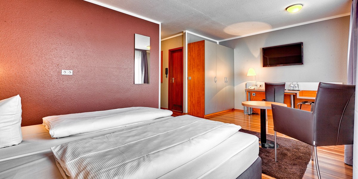 Double room, © attimo Hotel Stuttgart