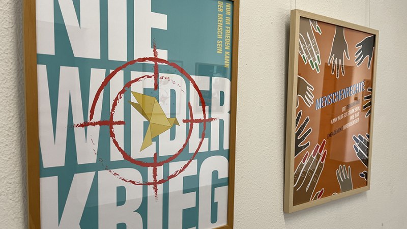 Einprägsam und eindeutig formuliert sind die Werke der Schülerinnen und Schüler., © Landeshauptstadt Stuttgart Einprägsam und eindeutig formuliert sind die Werke der Schülerinnen und Schüler., © Landeshauptstadt Stuttgart