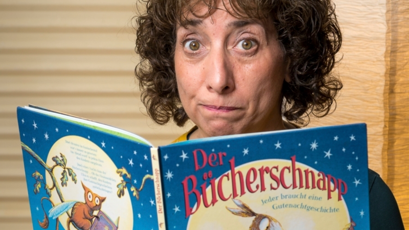 Der Bücherschnapp, © Àngels Capell Der Bücherschnapp, © Àngels Capell