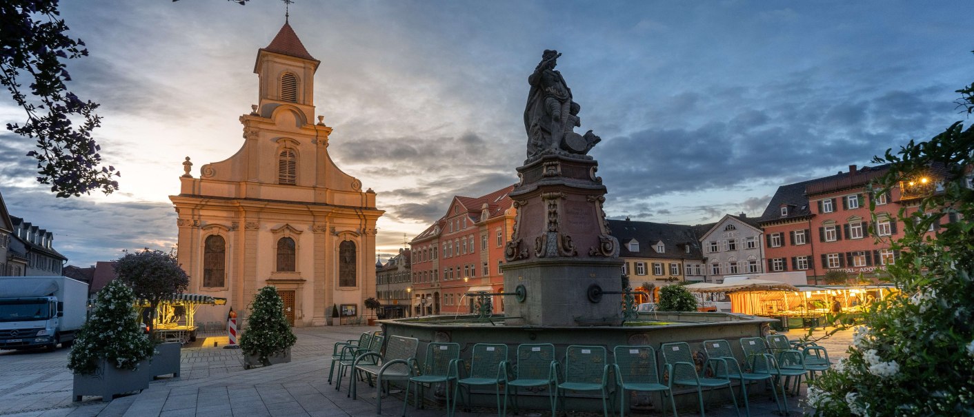 Ludwigsburg Marktplatz, © SMG, Martina Denker