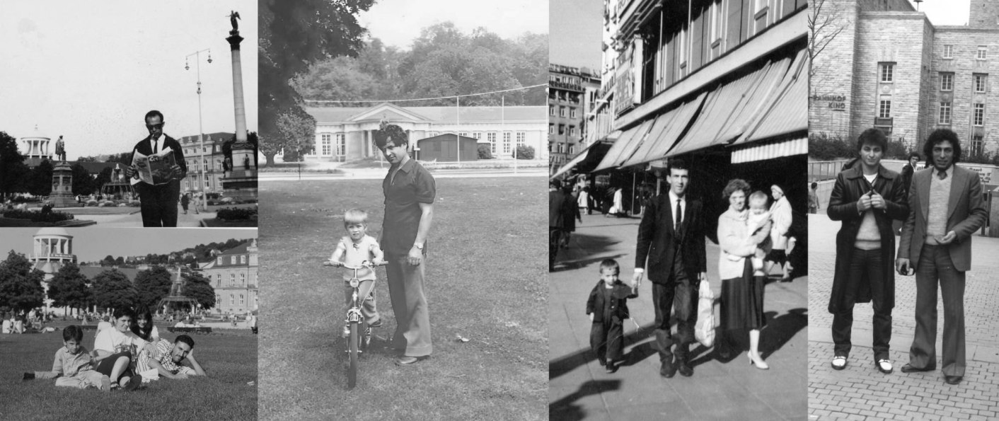 Historische Fotos von Menschen in Stuttgart, die im Freien entspannen, spazieren gehen und die Stadt erkunden. Verschiedene Jahrzehnte und Szenen., &copy; Stadtpalais
