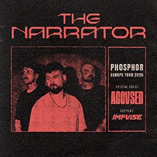 The Narrator - PHOSPHOR EUROPE TOUR 2026, © links im Bild The Narrator - PHOSPHOR EUROPE TOUR 2026, © links im Bild