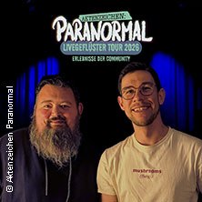 Aktenzeichen Paranormal - Livegeflüster Tour 2026, © links im Bild Aktenzeichen Paranormal - Livegeflüster Tour 2026, © links im Bild