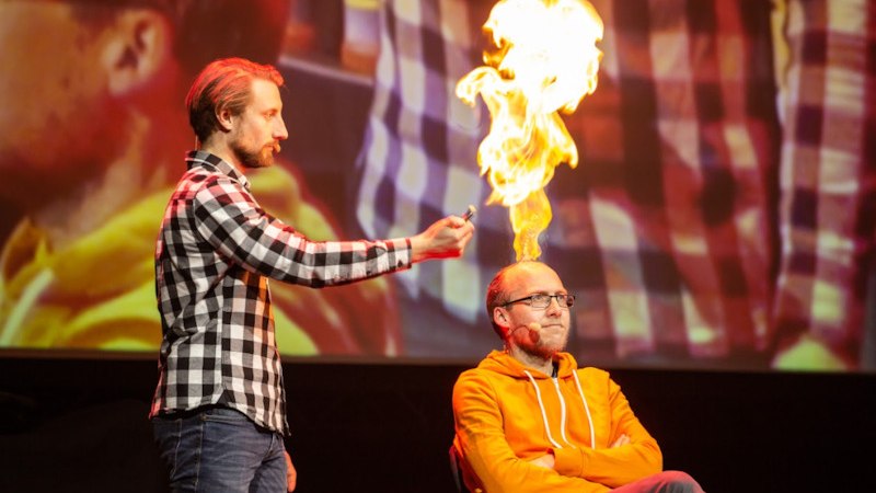 Sciencebusters - Global Warming Party 2026 - Science Busters retten endlich das Klima, &copy; Renitenztheater Stuttgart e.V.