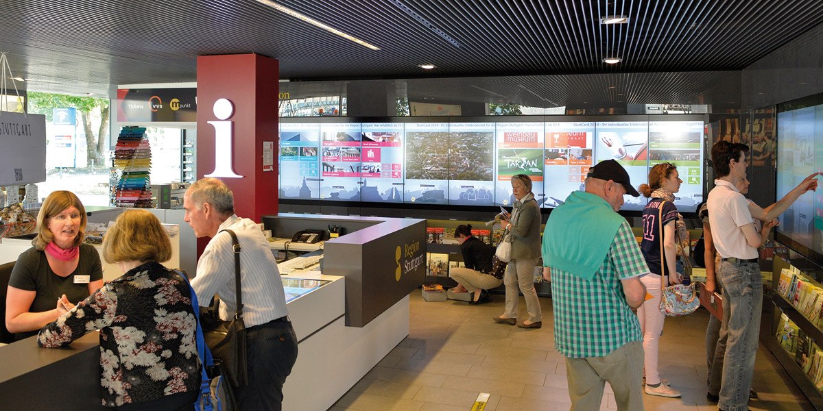 Tourist Information i-Punkt Stuttgart, © Stuttgart-Marketing GmbH, Peter Hartung