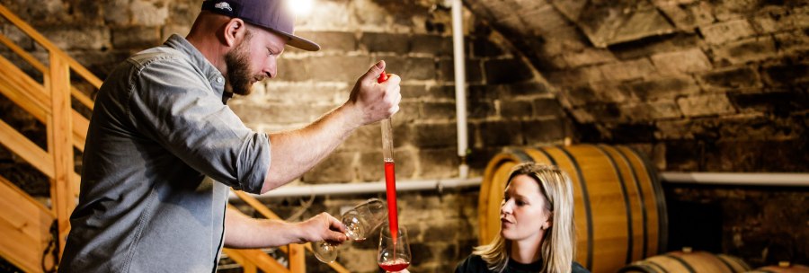 Weinkeller_c Weinbau Wieder, &copy; Rebekka Brather, Maxime Gaultier