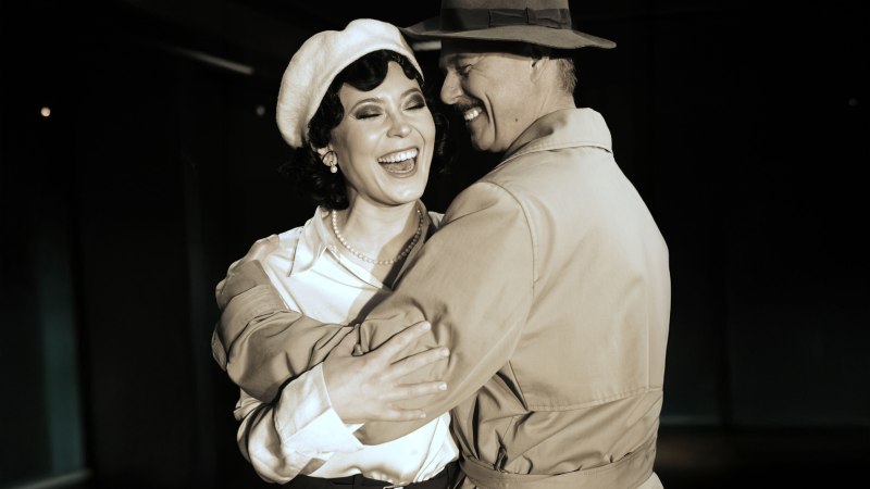 Natalja Maas und Sebastian Huber, © Theater tri-bühne, Isidora Pajcin Natalja Maas und Sebastian Huber, © Theater tri-bühne, Isidora Pajcin
