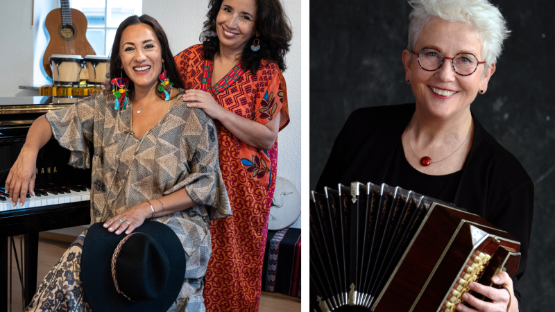 Poldy Tagle, Julieta Anahi Frias, Karin Eckstein, © Ricardo Torres