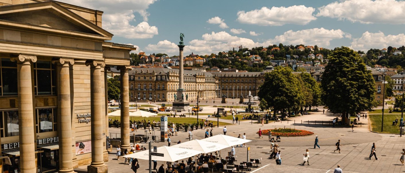 Königstraße & Schlossplatz, © Stuttgart-Marketing GmbH, Sarah Schmid