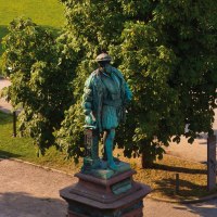 Das Herzog Christoph Denkmal auf dem Schlossplatz Stuttgart, © Werner Dieterich